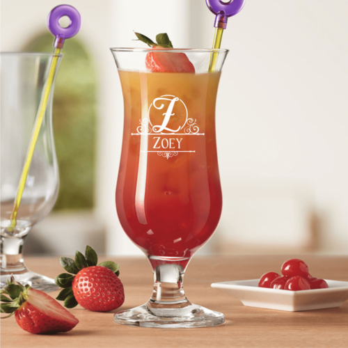 Cocktail-Glas von Leonardo mit Monogramm