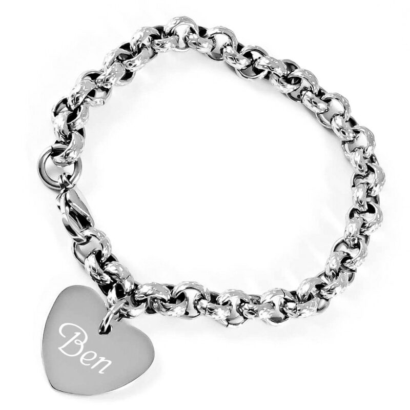 Bild von   armband herzanhaenger mit masejpg | Individuelle 🎁 persönliche 🎁 personalisierte Geschenke bedruckt ▪ bestickt ▪ graviert