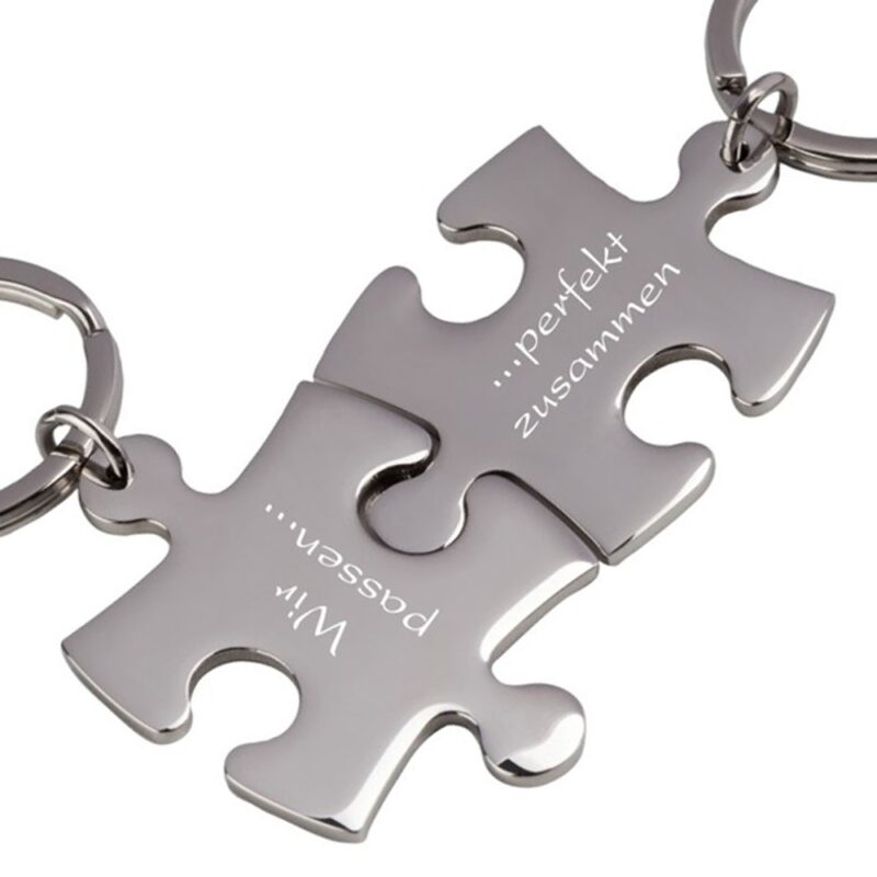 Bild von   partner schluesselanhaenger mijpg | Individuelle 🎁 persönliche 🎁 personalisierte Geschenke bedruckt ▪ bestickt ▪ graviert