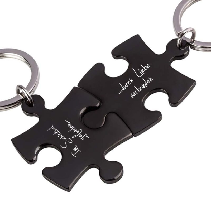 Bild von   partner schluesselanhaenger mijpg | Individuelle 🎁 persönliche 🎁 personalisierte Geschenke bedruckt ▪ bestickt ▪ graviert