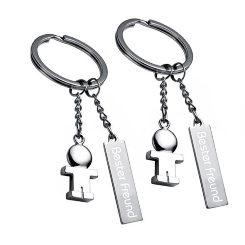 Schlüsselanhänger mit Gravur Freunde