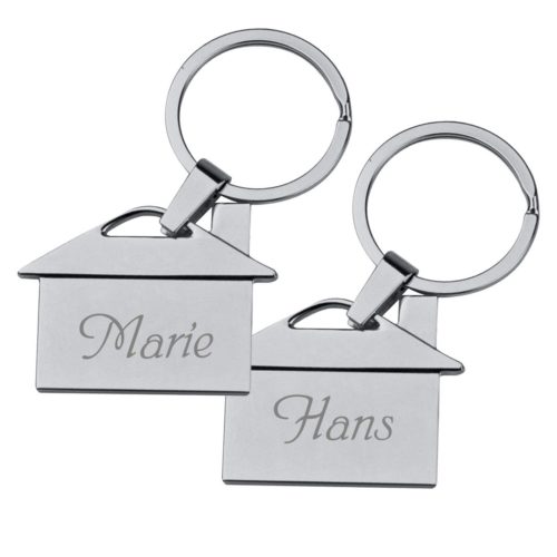 Partner-Schlüsselanhänger Haus