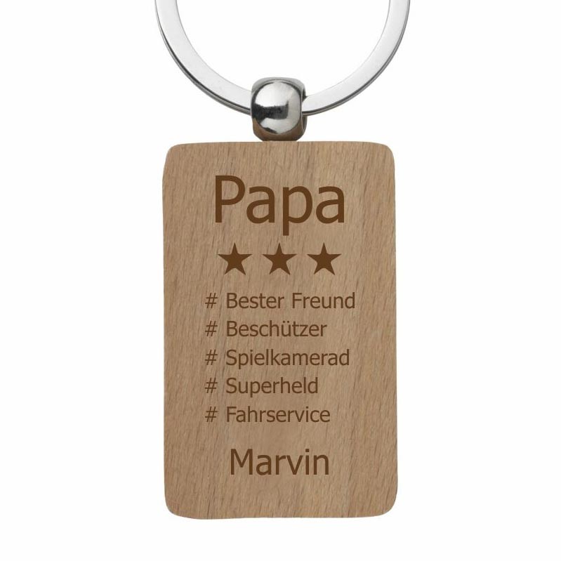 Bild von   holz schluesselanhaenger mit gjpg | Individuelle 🎁 persönliche 🎁 personalisierte Geschenke bedruckt ▪ bestickt ▪ graviert
