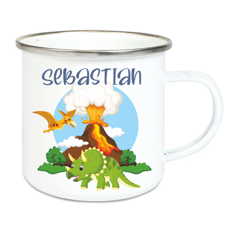 Bild von   emaille tasse kinder mit deinepng | Individuelle 🎁 persönliche 🎁 personalisierte Geschenke bedruckt ▪ bestickt ▪ graviert