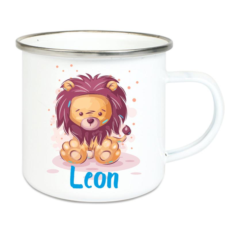 Bild von   emaille tasse kinder mit deinepng | Individuelle 🎁 persönliche 🎁 personalisierte Geschenke bedruckt ▪ bestickt ▪ graviert