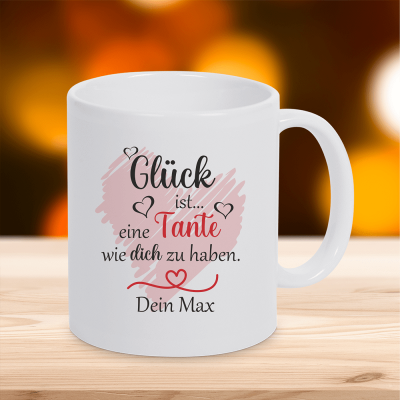 Bild von   personalisierte tasse glueck ipng | Individuelle 🎁 persönliche 🎁 personalisierte Geschenke bedruckt ▪ bestickt ▪ graviert