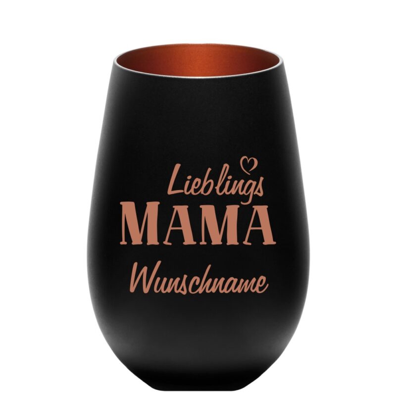 Bild von   windlicht lieblings mama mit wjpg | Individuelle 🎁 persönliche 🎁 personalisierte Geschenke bedruckt ▪ bestickt ▪ graviert