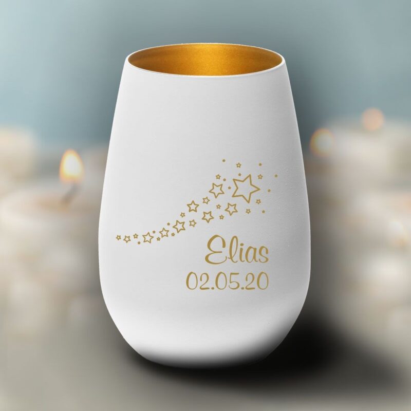 Bild von   windlicht erinnerungslicht sjpg | Individuelle 🎁 persönliche 🎁 personalisierte Geschenke bedruckt ▪ bestickt ▪ graviert