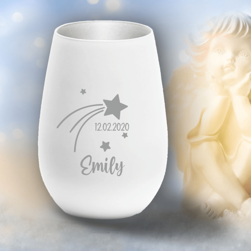 Bild von   personalisiertes windlicht eripng | Individuelle 🎁 persönliche 🎁 personalisierte Geschenke bedruckt ▪ bestickt ▪ graviert
