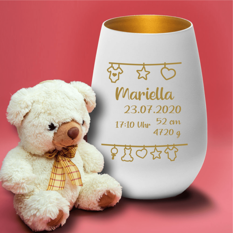 Bild von   personalisiertes windlicht zurpng | Individuelle 🎁 persönliche 🎁 personalisierte Geschenke bedruckt ▪ bestickt ▪ graviert