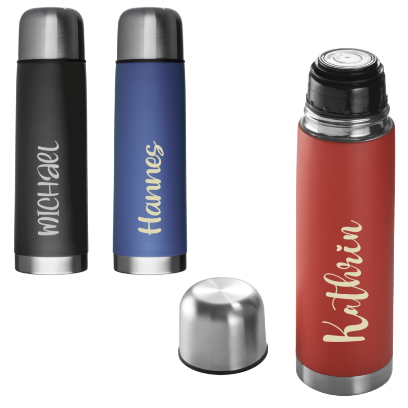 Bild von   personalisierte isolierkanne mpng | Individuelle 🎁 persönliche 🎁 personalisierte Geschenke bedruckt ▪ bestickt ▪ graviert