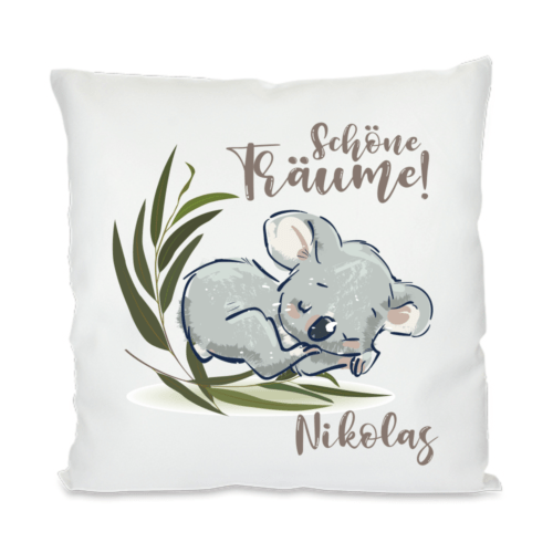 Kinder-Kissen mit Namen Koala