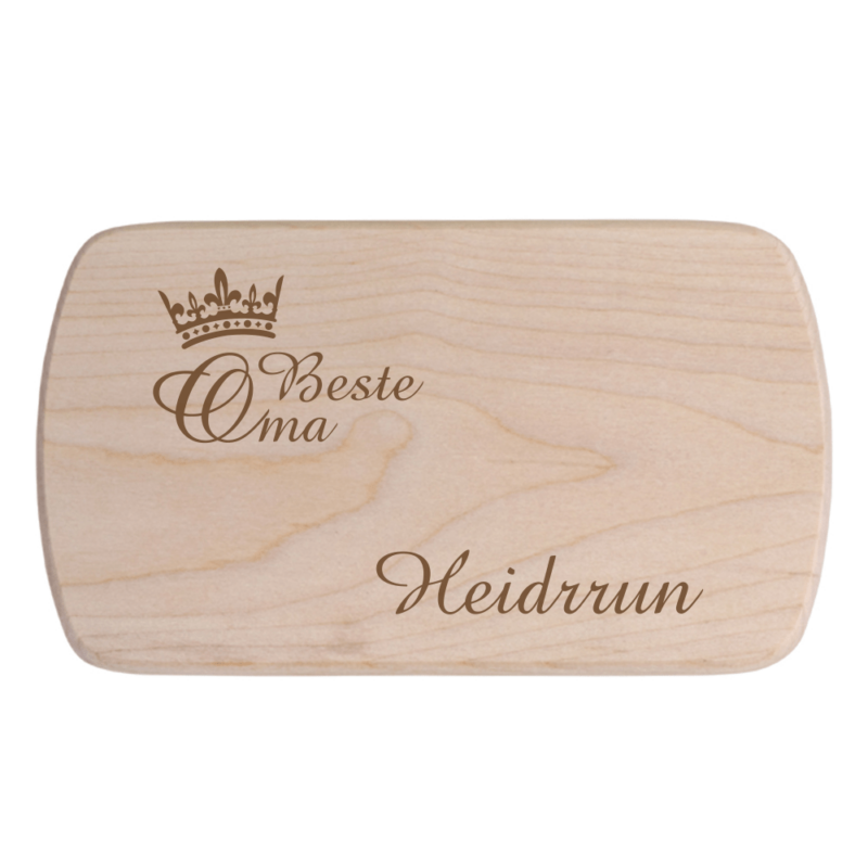 Bild von   fruehstuecksbrettchen mit gravpng | Individuelle 🎁 persönliche 🎁 personalisierte Geschenke bedruckt ▪ bestickt ▪ graviert