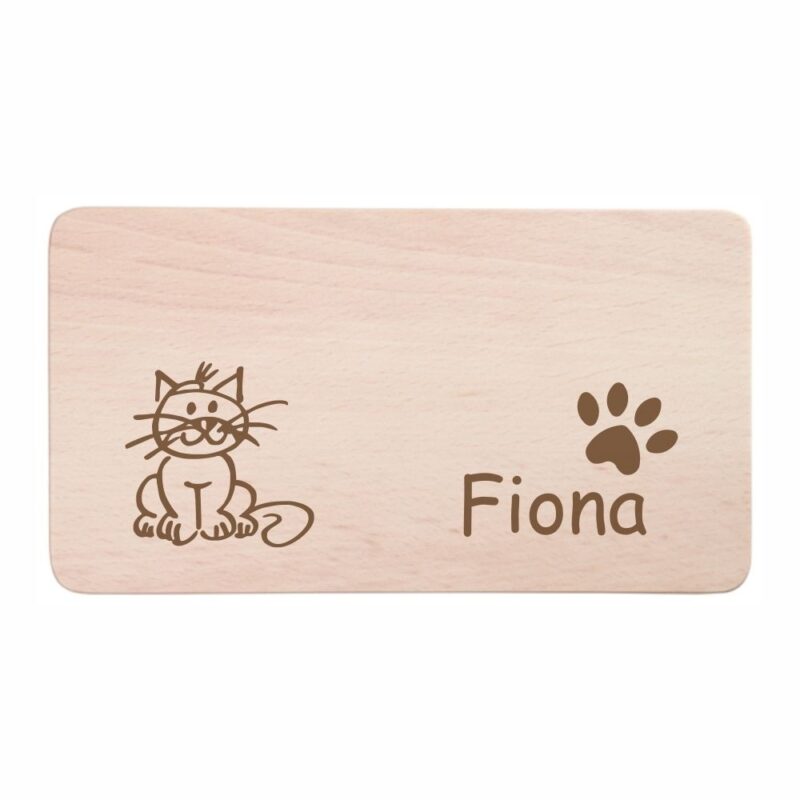 Bild von   fruehstuecksbrettchen mit gravjpg | Individuelle 🎁 persönliche 🎁 personalisierte Geschenke bedruckt ▪ bestickt ▪ graviert
