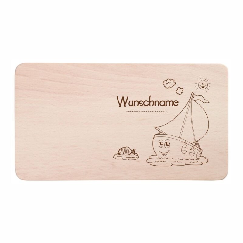 Bild von   fruehstuecksbrettchen fuer kinjpg | Individuelle 🎁 persönliche 🎁 personalisierte Geschenke bedruckt ▪ bestickt ▪ graviert