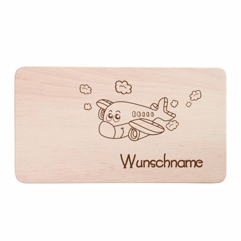 Bild von   fruehstuecksbrettchen fuer kinjpg | Individuelle 🎁 persönliche 🎁 personalisierte Geschenke bedruckt ▪ bestickt ▪ graviert
