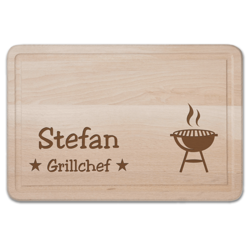 Bild von   schneidebrett mit gravur gripng | Individuelle 🎁 persönliche 🎁 personalisierte Geschenke bedruckt ▪ bestickt ▪ graviert