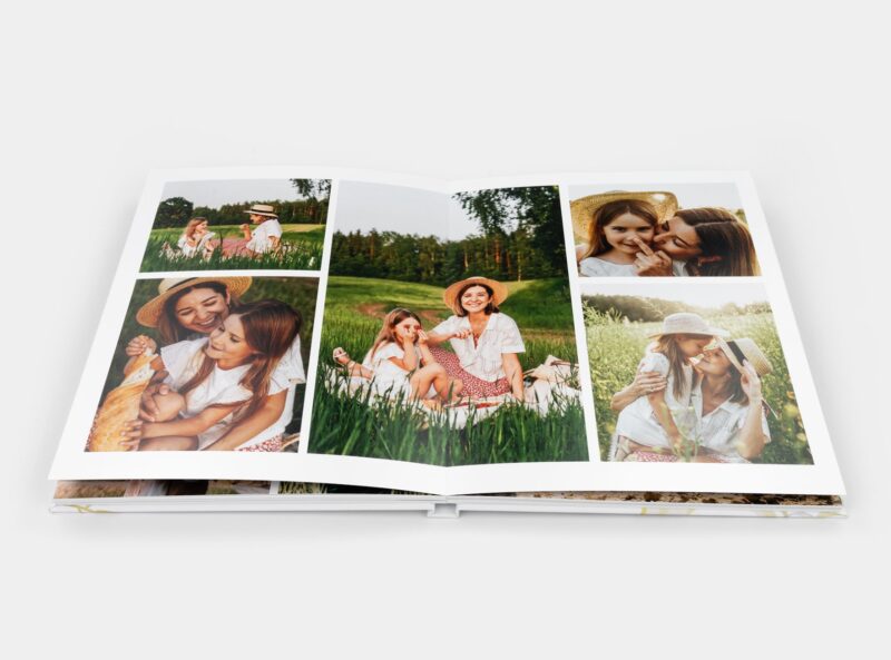 Bild von   echtfotobuch hardcover a hochjpg | Individuelle 🎁 persönliche 🎁 personalisierte Geschenke bedruckt ▪ bestickt ▪ graviert