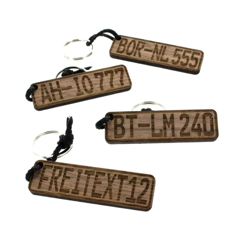 Bild von   gravur schluesselanhaenger ausjpg | Individuelle 🎁 persönliche 🎁 personalisierte Geschenke bedruckt ▪ bestickt ▪ graviert