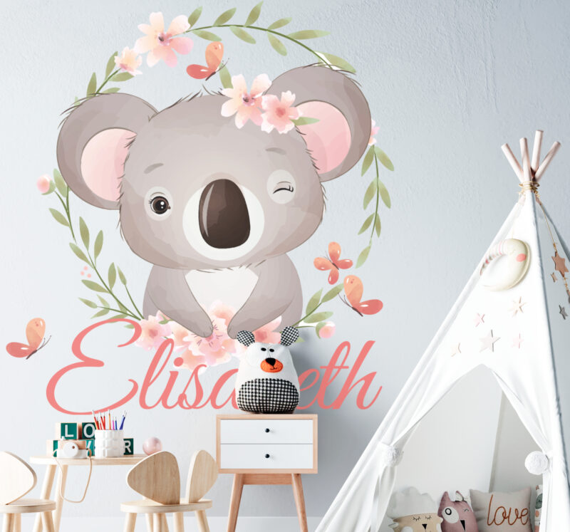 Bild von   wandstickers kinderzimmer saajpg | Individuelle 🎁 persönliche 🎁 personalisierte Geschenke bedruckt ▪ bestickt ▪ graviert