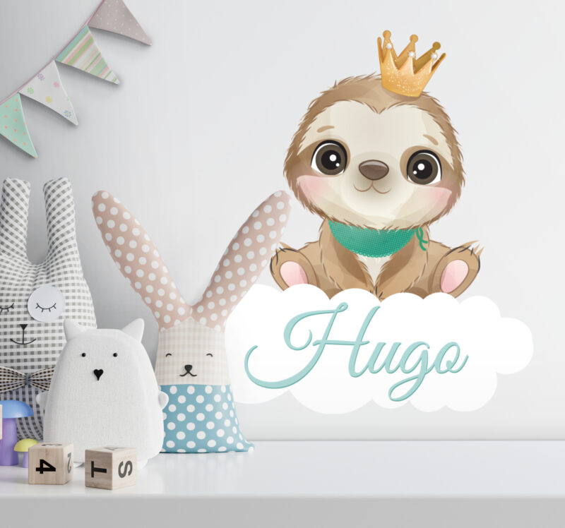 Bild von   wandstickers kinderzimmer saajpg | Individuelle 🎁 persönliche 🎁 personalisierte Geschenke bedruckt ▪ bestickt ▪ graviert