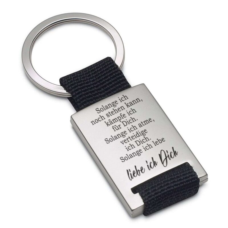 Bild von   lieblingsmensch metall schluesjpg | Individuelle 🎁 persönliche 🎁 personalisierte Geschenke bedruckt ▪ bestickt ▪ graviert
