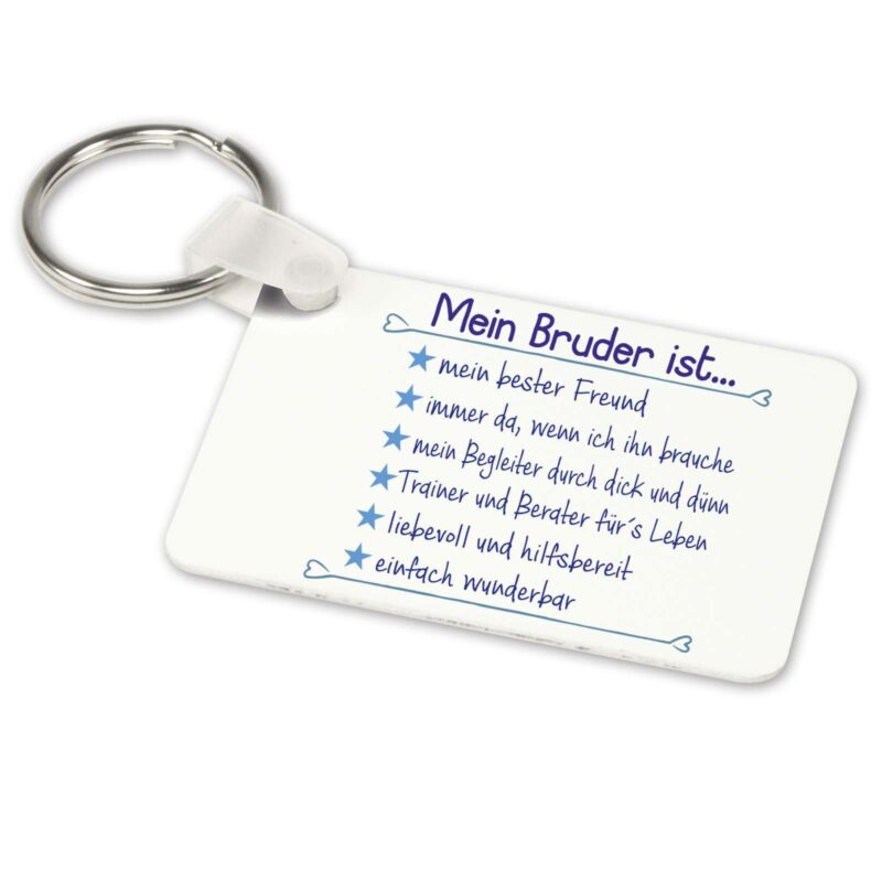 Bild von   alu schluesselanhaenger weissjpg | Individuelle 🎁 persönliche 🎁 personalisierte Geschenke bedruckt ▪ bestickt ▪ graviert