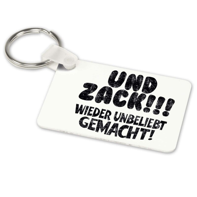 Bild von   alu schluesselanhaenger weissjpg | Individuelle 🎁 persönliche 🎁 personalisierte Geschenke bedruckt ▪ bestickt ▪ graviert