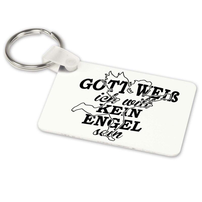 Bild von   alu schluesselanhaenger weissjpg | Individuelle 🎁 persönliche 🎁 personalisierte Geschenke bedruckt ▪ bestickt ▪ graviert