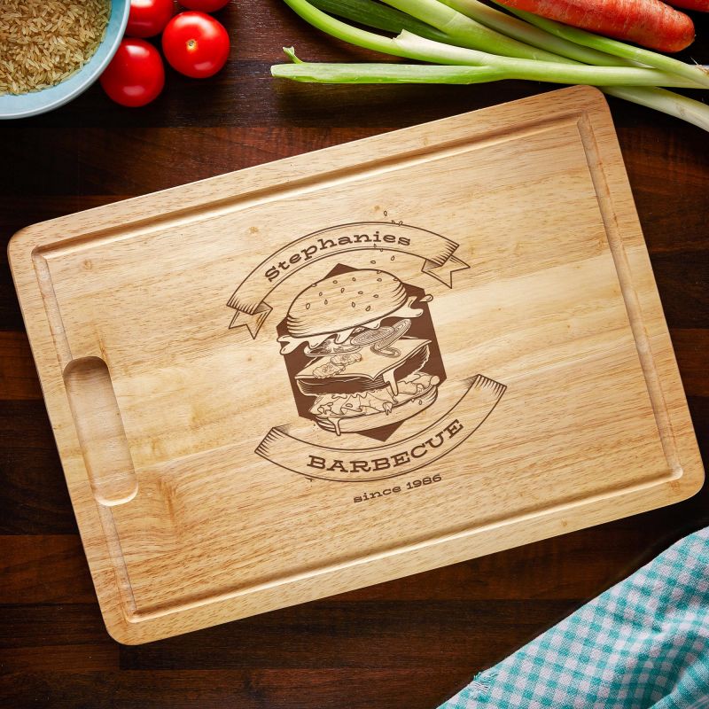 Bild von   schneidebrett grillmotiv barjpg | Individuelle 🎁 persönliche 🎁 personalisierte Geschenke bedruckt ▪ bestickt ▪ graviert