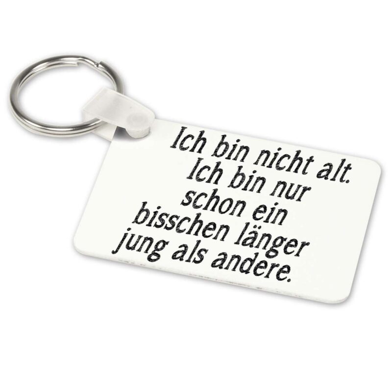 Bild von   alu schluesselanhaenger weissjpg | Individuelle 🎁 persönliche 🎁 personalisierte Geschenke bedruckt ▪ bestickt ▪ graviert