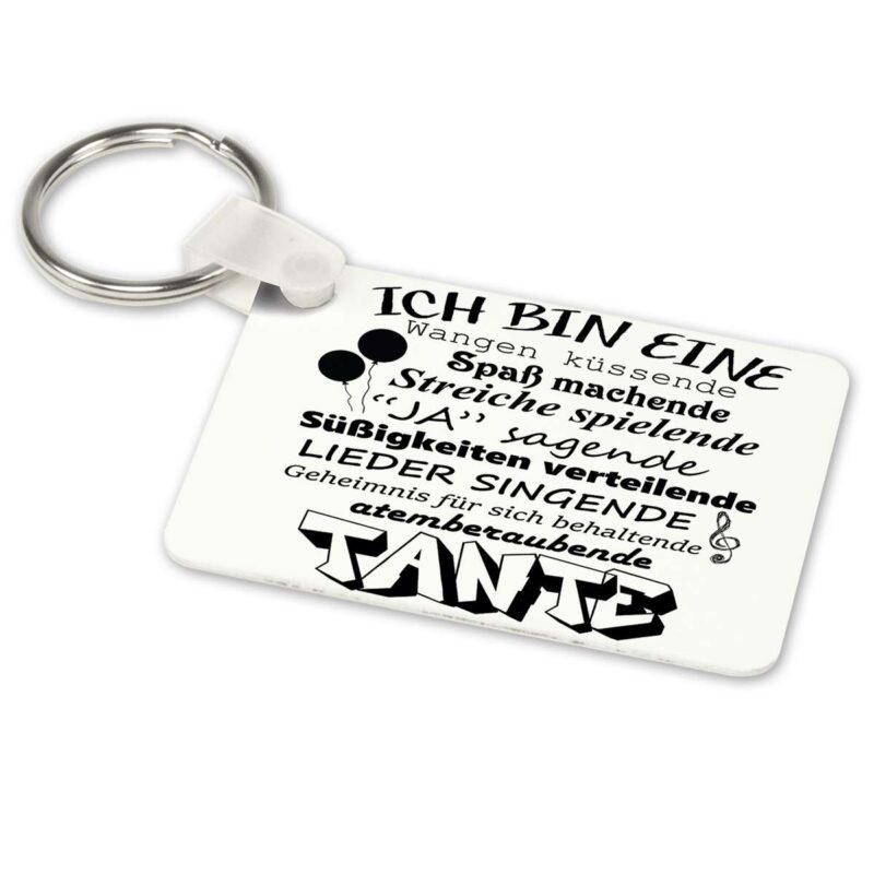 Bild von   alu schluesselanhaenger weissjpg | Individuelle 🎁 persönliche 🎁 personalisierte Geschenke bedruckt ▪ bestickt ▪ graviert
