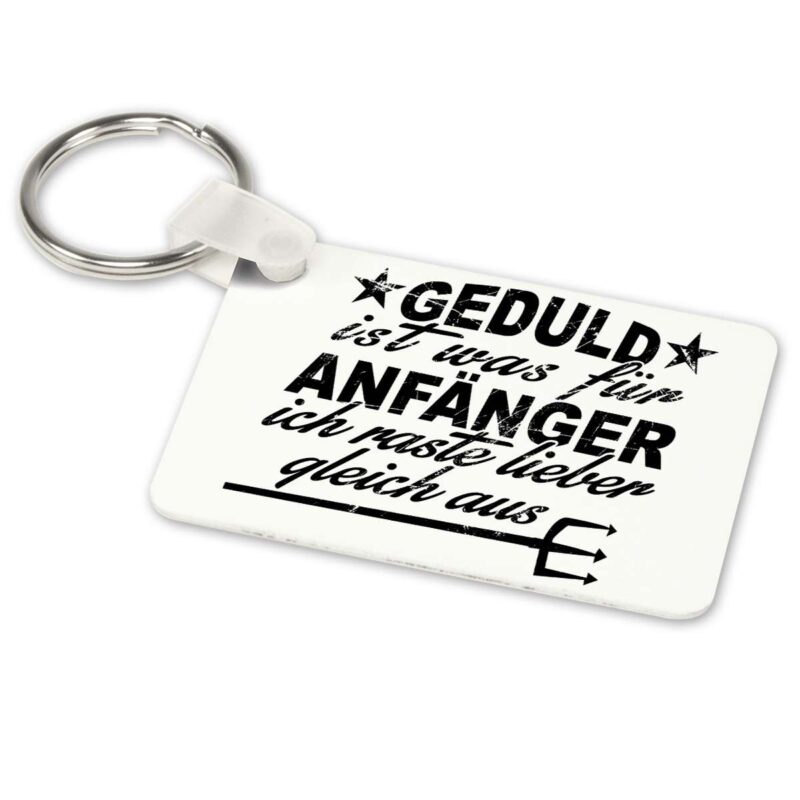Bild von   alu schluesselanhaenger weissjpg | Individuelle 🎁 persönliche 🎁 personalisierte Geschenke bedruckt ▪ bestickt ▪ graviert