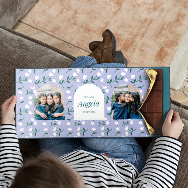 Bild von   xxl weihnachts milka personalijpg | Individuelle 🎁 persönliche 🎁 personalisierte Geschenke bedruckt ▪ bestickt ▪ graviert