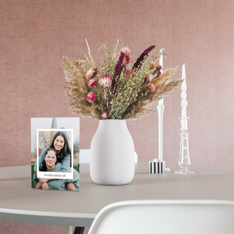 Bild von   trockenblumen mit personalisiepng | Individuelle 🎁 persönliche 🎁 personalisierte Geschenke bedruckt ▪ bestickt ▪ graviert