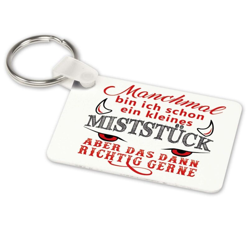 Bild von   alu schluesselanhaenger weissjpg | Individuelle 🎁 persönliche 🎁 personalisierte Geschenke bedruckt ▪ bestickt ▪ graviert
