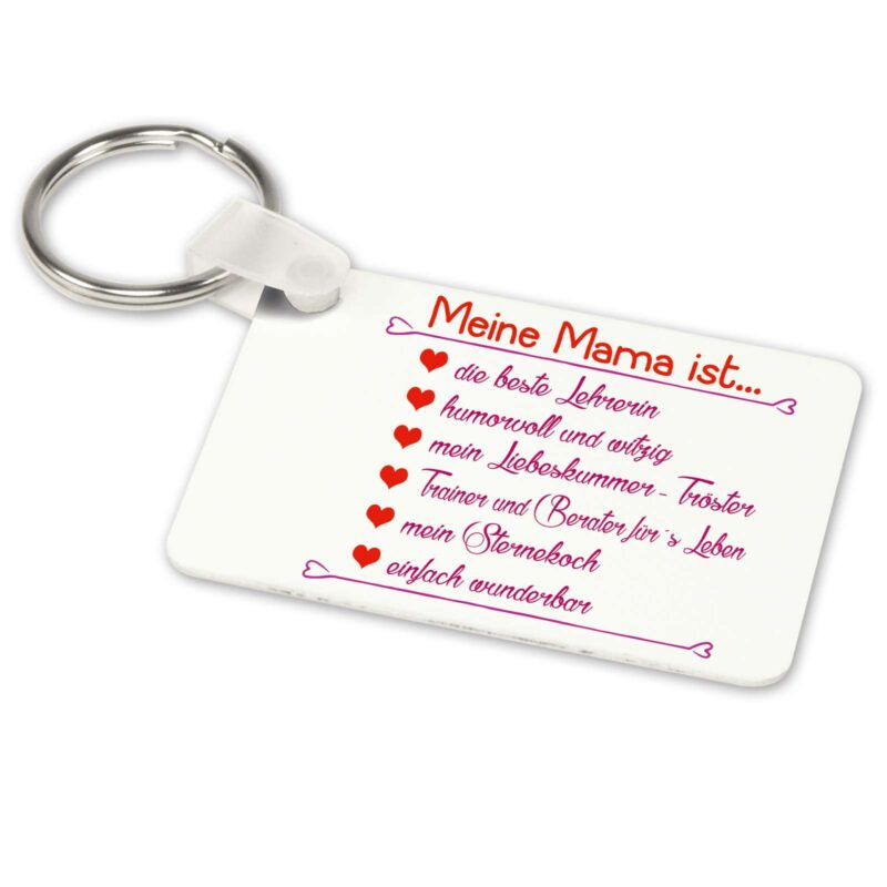 Bild von   alu schluesselanhaenger weissjpg | Individuelle 🎁 persönliche 🎁 personalisierte Geschenke bedruckt ▪ bestickt ▪ graviert