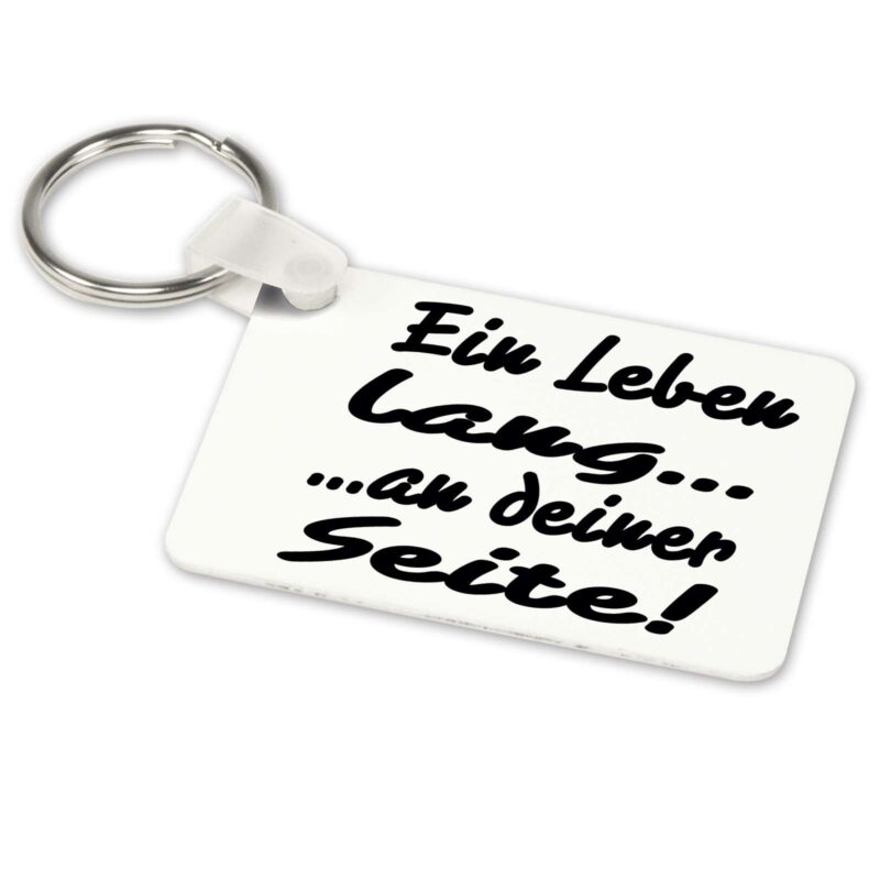 Bild von   alu schluesselanhaenger weissjpg | Individuelle 🎁 persönliche 🎁 personalisierte Geschenke bedruckt ▪ bestickt ▪ graviert