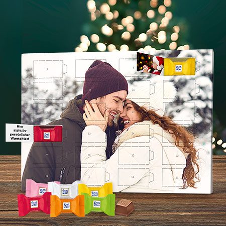 Bild von   ritter sport foto adventskalenjpg | Individuelle 🎁 persönliche 🎁 personalisierte Geschenke bedruckt ▪ bestickt ▪ graviert