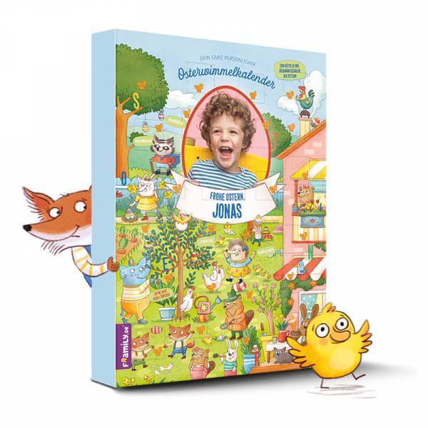 Bild von   oster countdown kalenderjpg | Individuelle 🎁 persönliche 🎁 personalisierte Geschenke bedruckt ▪ bestickt ▪ graviert