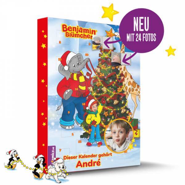 Bild von   benjamin bluemchen adventskalejpg | Individuelle 🎁 persönliche 🎁 personalisierte Geschenke bedruckt ▪ bestickt ▪ graviert
