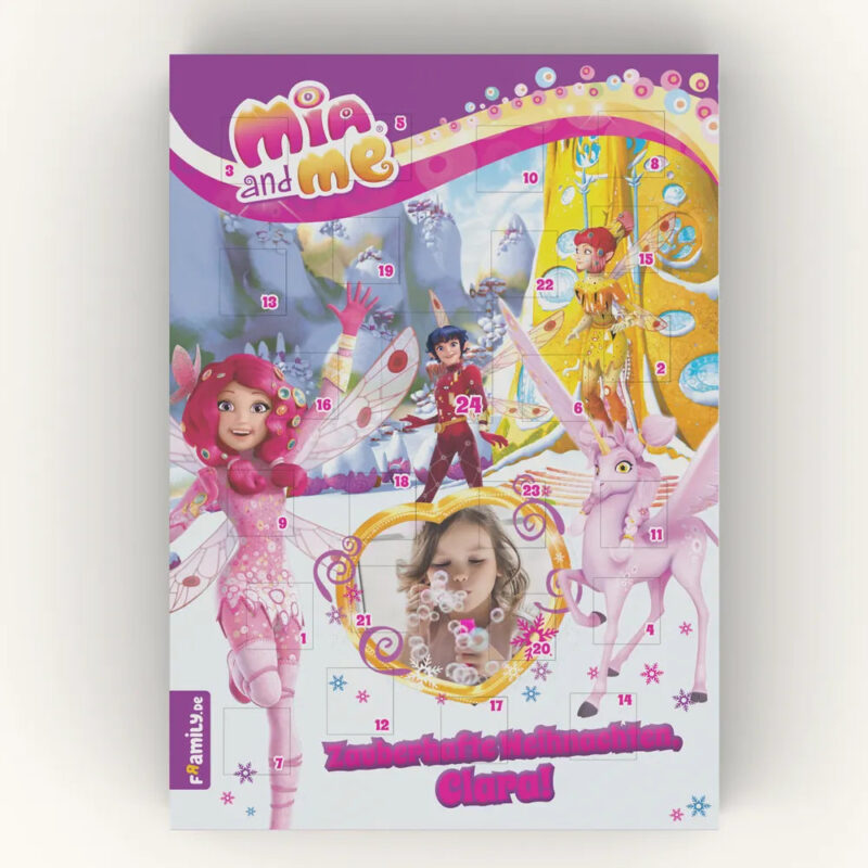 Bild von   mia and me adventskalenderjpg | Individuelle 🎁 persönliche 🎁 personalisierte Geschenke bedruckt ▪ bestickt ▪ graviert