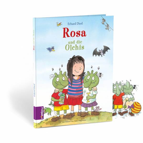Bild von   die olchis und dujpg | Individuelle 🎁 persönliche 🎁 personalisierte Geschenke bedruckt ▪ bestickt ▪ graviert