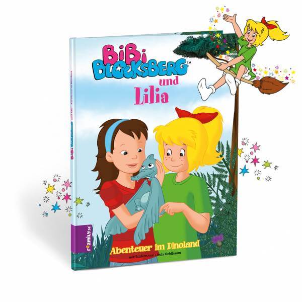 Bild von   bibi blocksberg und dujpg | Individuelle 🎁 persönliche 🎁 personalisierte Geschenke bedruckt ▪ bestickt ▪ graviert