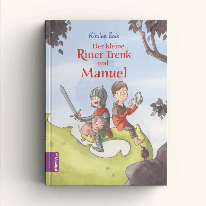 Bild von   der kleine ritter trenk und dujpg | Individuelle 🎁 persönliche 🎁 personalisierte Geschenke bedruckt ▪ bestickt ▪ graviert