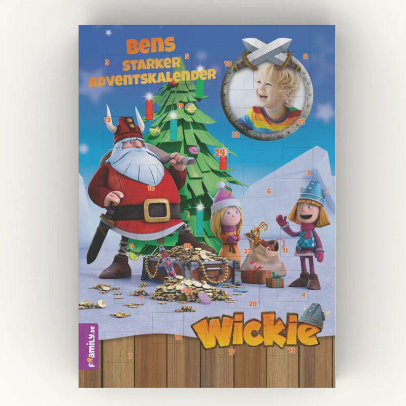 Bild von   wickie adventskalenderjpg | Individuelle 🎁 persönliche 🎁 personalisierte Geschenke bedruckt ▪ bestickt ▪ graviert