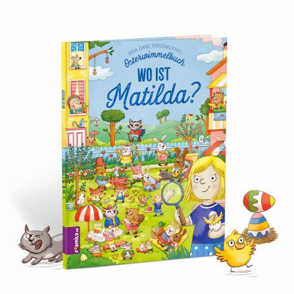 Bild von   dein osterwimmelbuchjpg | Individuelle 🎁 persönliche 🎁 personalisierte Geschenke bedruckt ▪ bestickt ▪ graviert