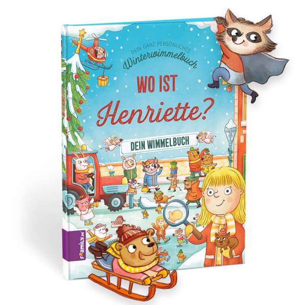 Bild von   dein winterwimmelbuchjpg | Individuelle 🎁 persönliche 🎁 personalisierte Geschenke bedruckt ▪ bestickt ▪ graviert