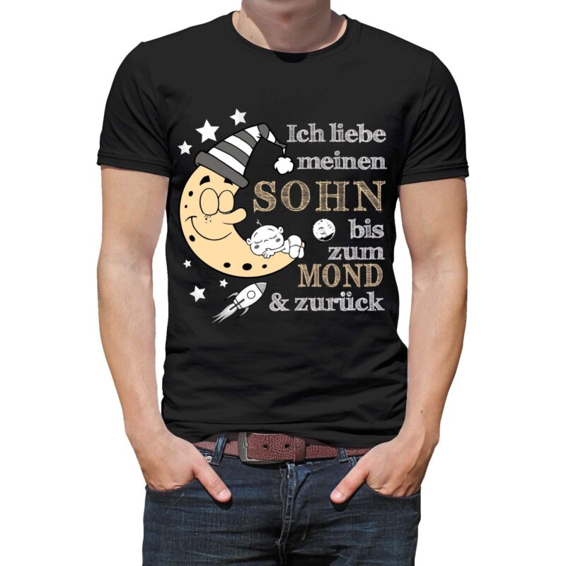Bild von   herren t shirt modell ich liejpg | Individuelle 🎁 persönliche 🎁 personalisierte Geschenke bedruckt ▪ bestickt ▪ graviert