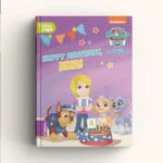 Bild von   paw patrol geburtstagsbuchjpg | Individuelle 🎁 persönliche 🎁 personalisierte Geschenke bedruckt ▪ bestickt ▪ graviert
